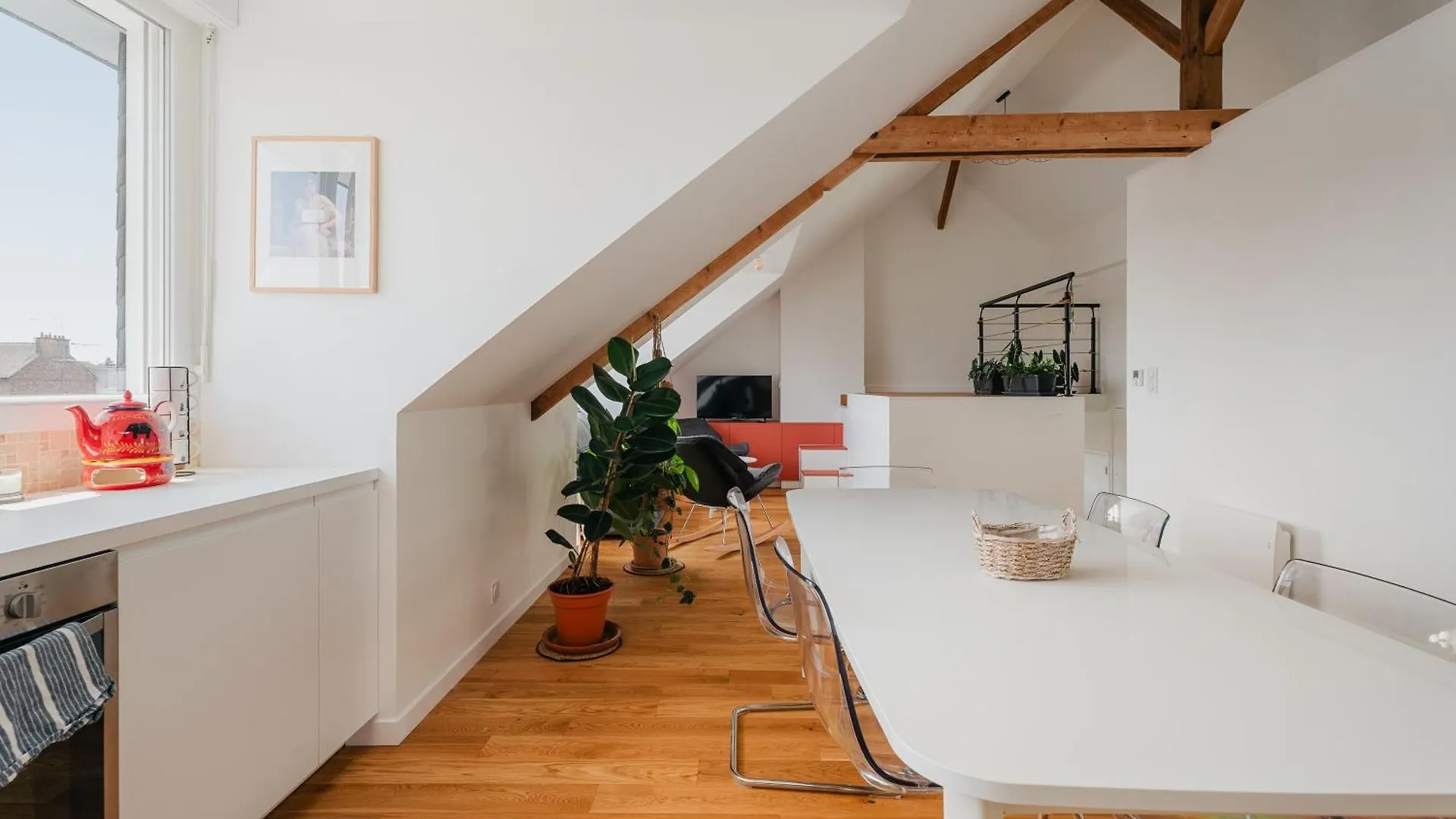 Apartament Logement Calme Proche Centre Ville Rennes Francja